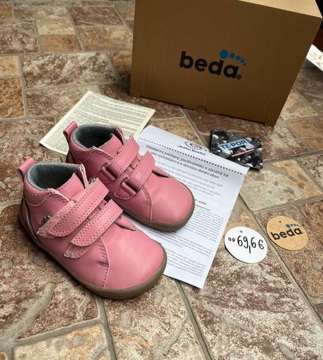 Beda prechodné barefoot topánky, beda,23