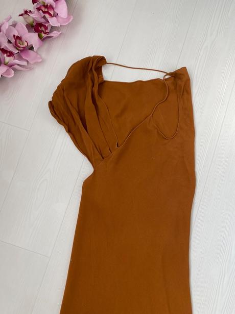 Zara - hnedé šaty, zara,s