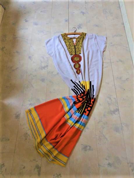 Etno šaty/kaftan, xl