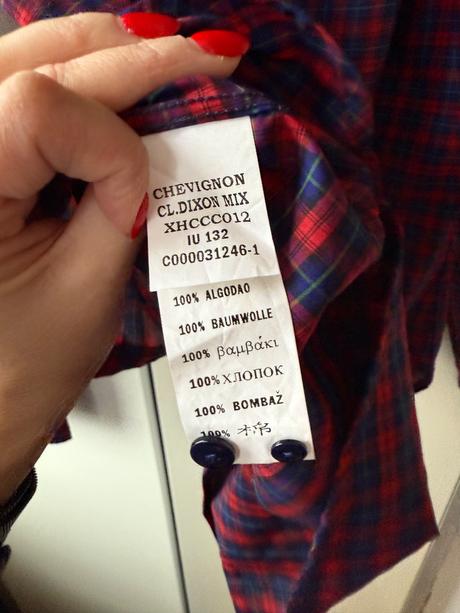 Pánska károvaná košeľa, l