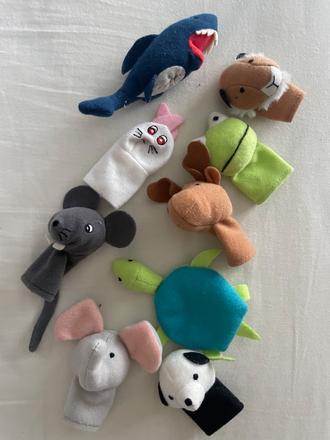 Látkové zvieratká na prsty, 