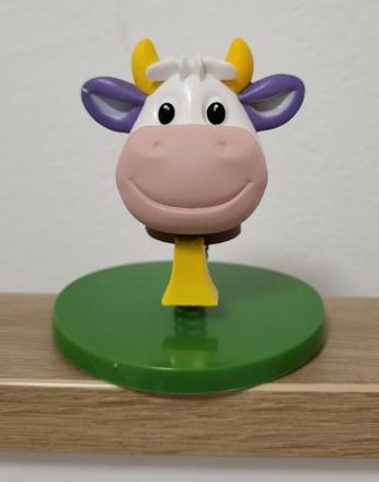 Kravička na strune - dekorácia, 