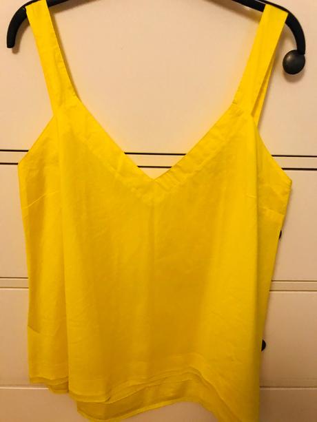 Žltý top benetton, benetton,xl