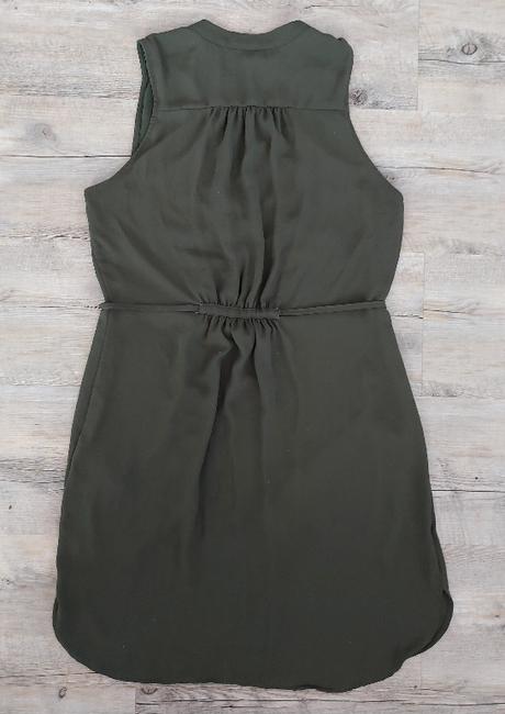 Letné olivovozelené šaty, h&m,36