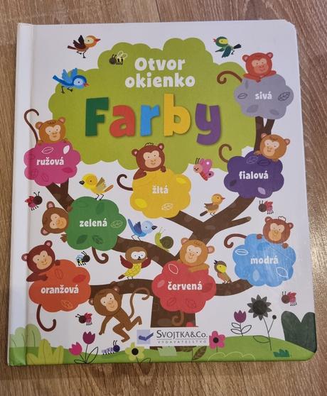 Okienkove knihy usborne farby, tvary, čísla, 