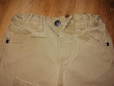 Béžové rifle, denim co,104