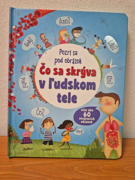 Okienkova kniha čo sa skrýva v ľudskom tele, 