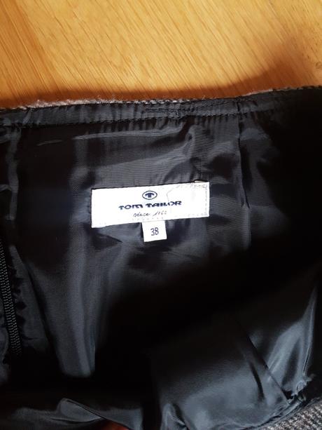 Tom tailor károvaná sukňa veľ. 38, tom tailor,38