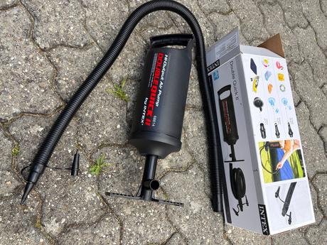 Intex pumpa nafukovacia double quick ii,