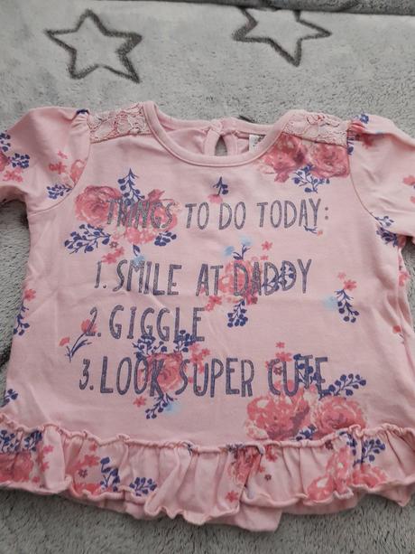 Tričko/tunika 6-9mesiacov, f&f,74