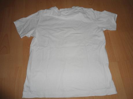 Biele tricko, adidas,128