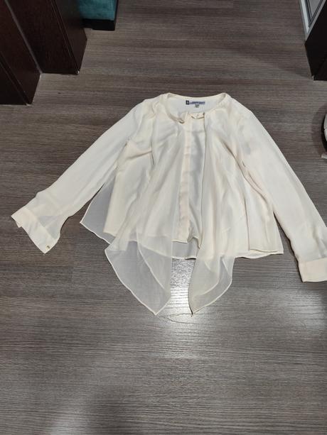 Krémová blúzka jennifer lopez veľ. s, s