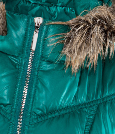 H&m - bunda na zimu, veľ. 36, h&m,36