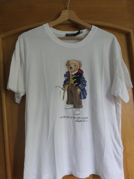 Ralph lauren original bear luxusne tricko vel. l, ralph lauren,l