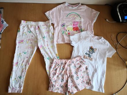 2 kusy letné pyžamo 110, 116, marks & spencer,110