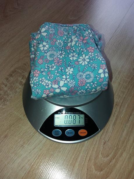 Kvietkované šaty 3-6m, f&f,68