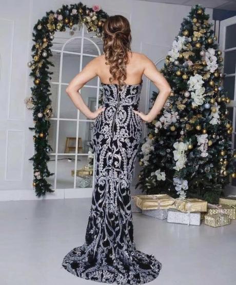 Nádherné spoločenské šaty, m