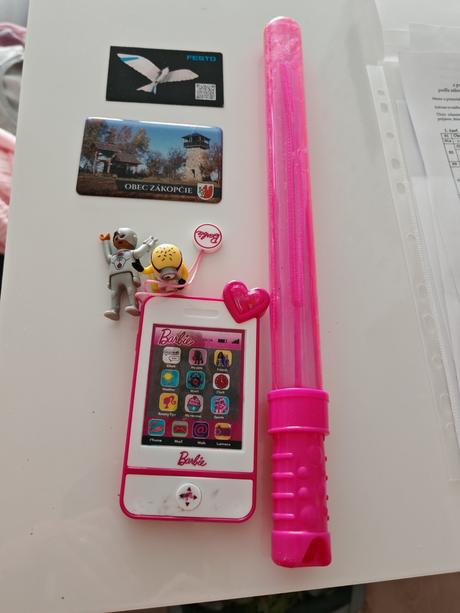 Bublifuk telefon magnetky.., 