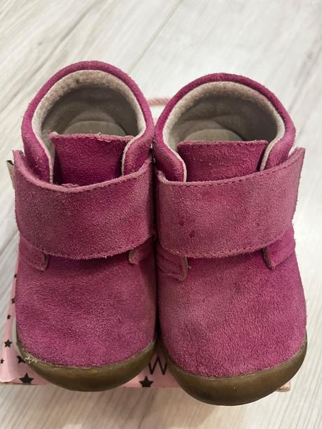 Kožené barefoot topánočky rose et chocolat, rose et chocolat,22