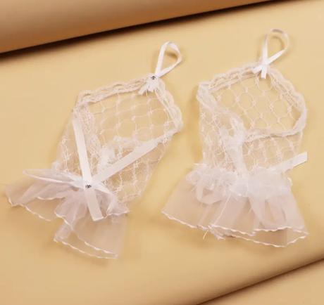 Rukavičky na prvé sväté prijímanie, svadbu, 128 - 164