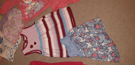 Balík oblečenia pre dievča 12-18 mesiacov, 68–80