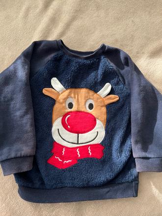 Vianočná mikina vek.116, 116