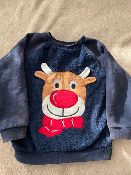 Vianočná mikina vek.116, 116