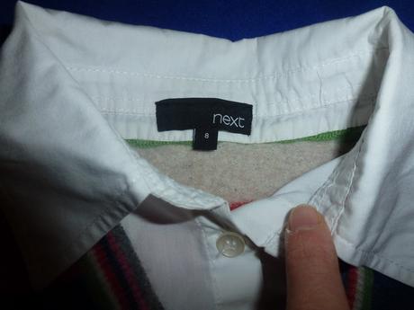 Pulóver a košeľa, next,xs
