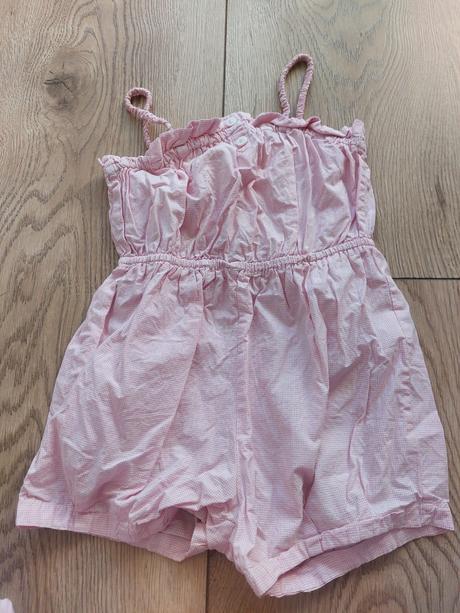 Letné overaly bez rukávov 2 ks 98/104, 98