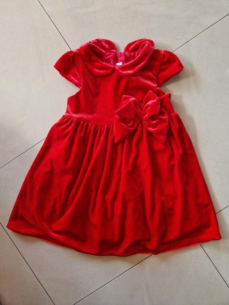 Zamatove saty, h&m,92