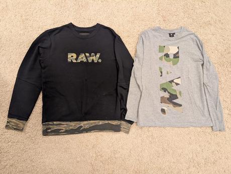G-star raw mikina+tricko, xxs+14(164), g-star raw,164