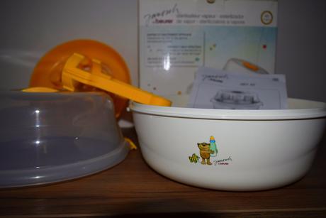 Parný sterilizátor zn. beurer na 5 fliaš, beurer