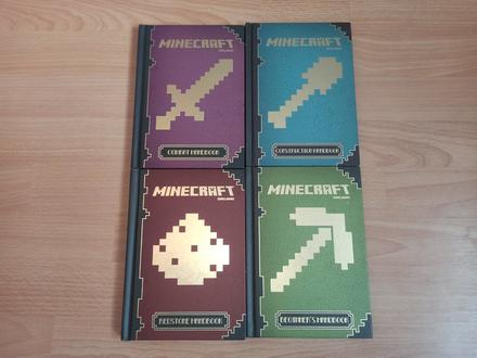 Minecraft handbooks aj jednotlivo, 