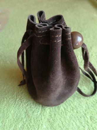 Retro - kožený mešec,