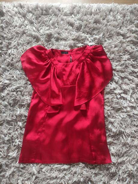 Červená blúzka, vero moda,m