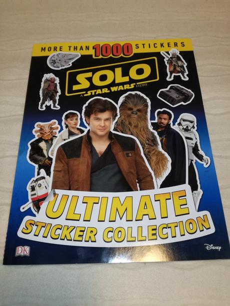 Star wars solo guide + sticker collection nsu19,