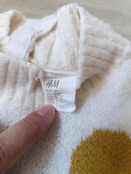 Svetrík, h&m,86
