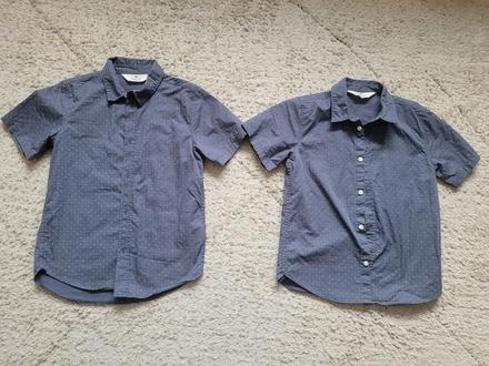 Kosele bodkovaný dvojicky, h&m,128