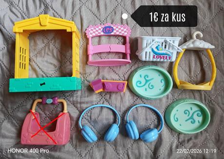 Lps littlest pet shop doplnky, 