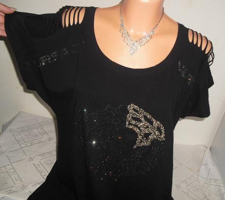Versace tunika asymetricka, versace,l