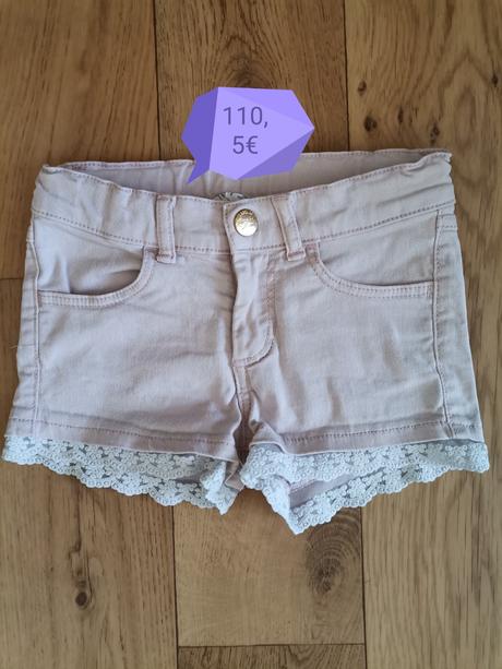 Kraťasy pre dievčatko, h&m,110