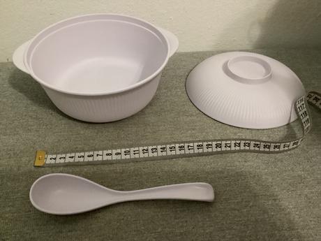 Plastová miska s lyžičkou, 