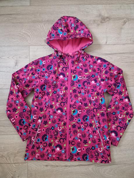 Softshelova bunda 140/146 lewro kvety, lewro,140