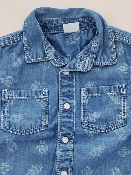 Riflová košeľa, f&f,86