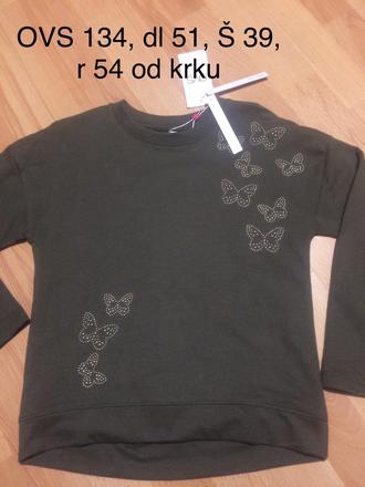 Tričko teplejšie 134, ovs,134