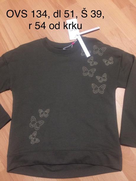 Tričko teplejšie 134, ovs,134
