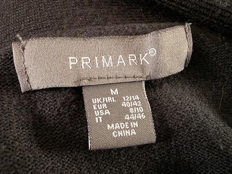 Čierny kardigan, primark,l