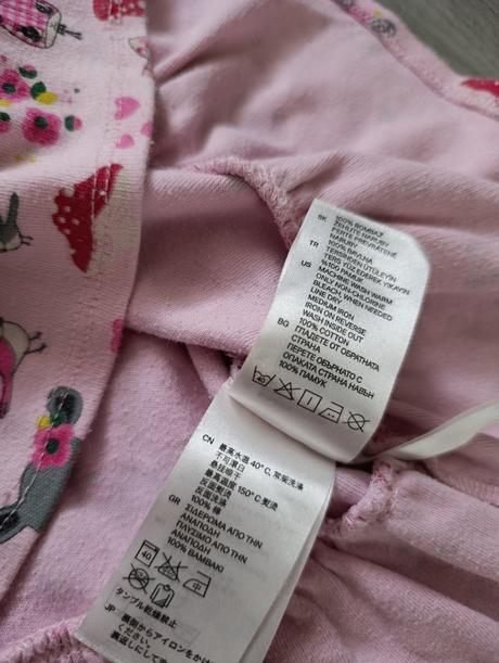 Mikinové šatky -122/128 h&m, h&m,128