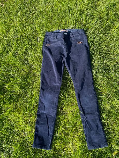 Semišové nohavice 8-10r, zara,140