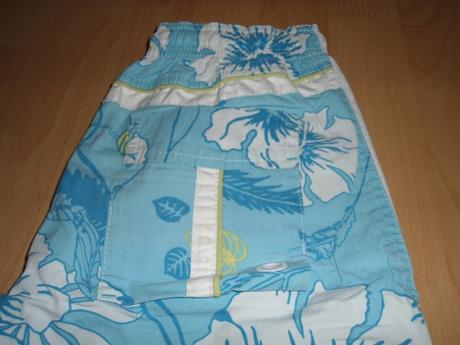 Bledomodre kratasy, h&m,134